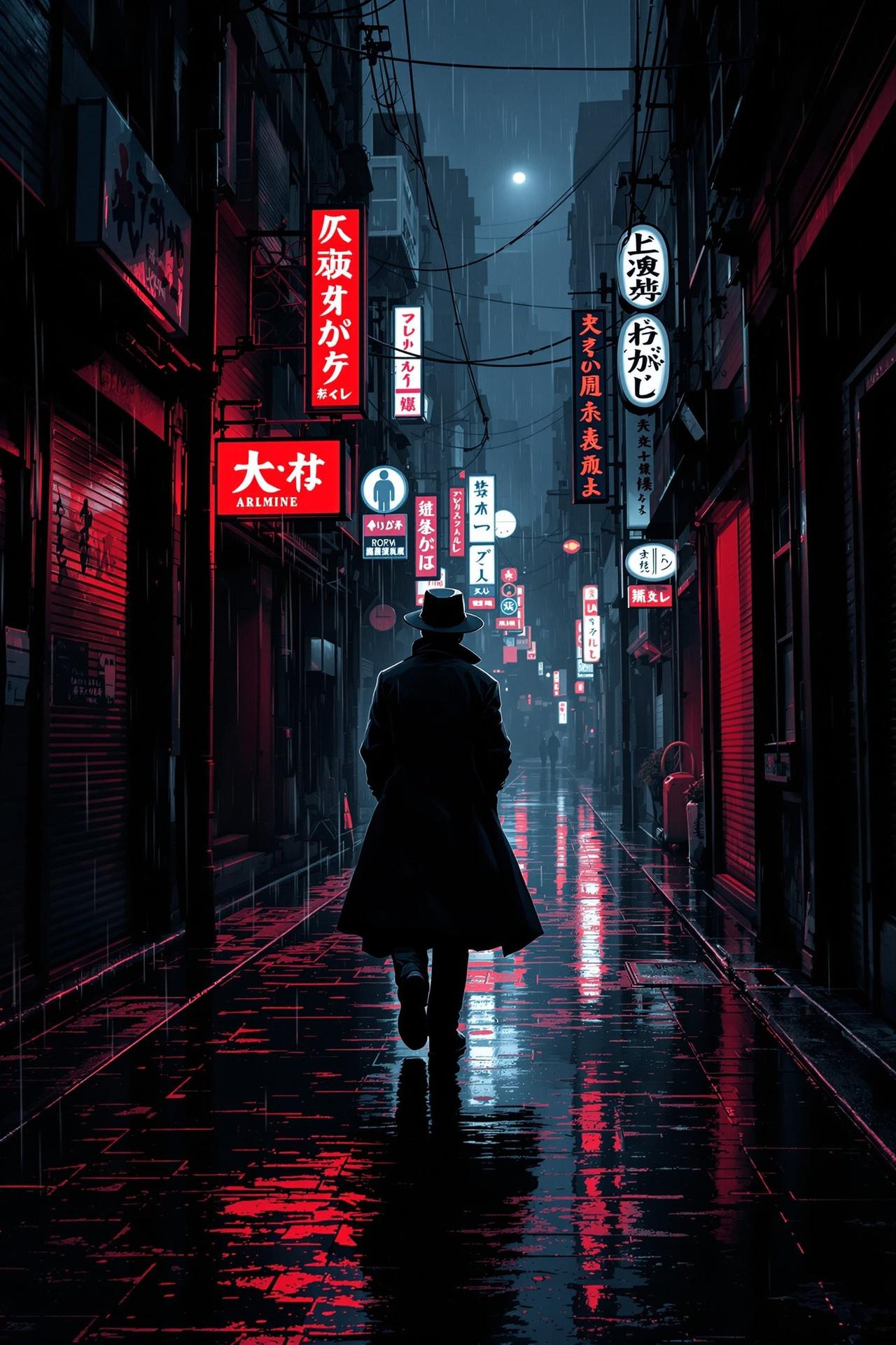 暗夜追踪 漫画免费大全悬疑动画《暗夜追踪》封面