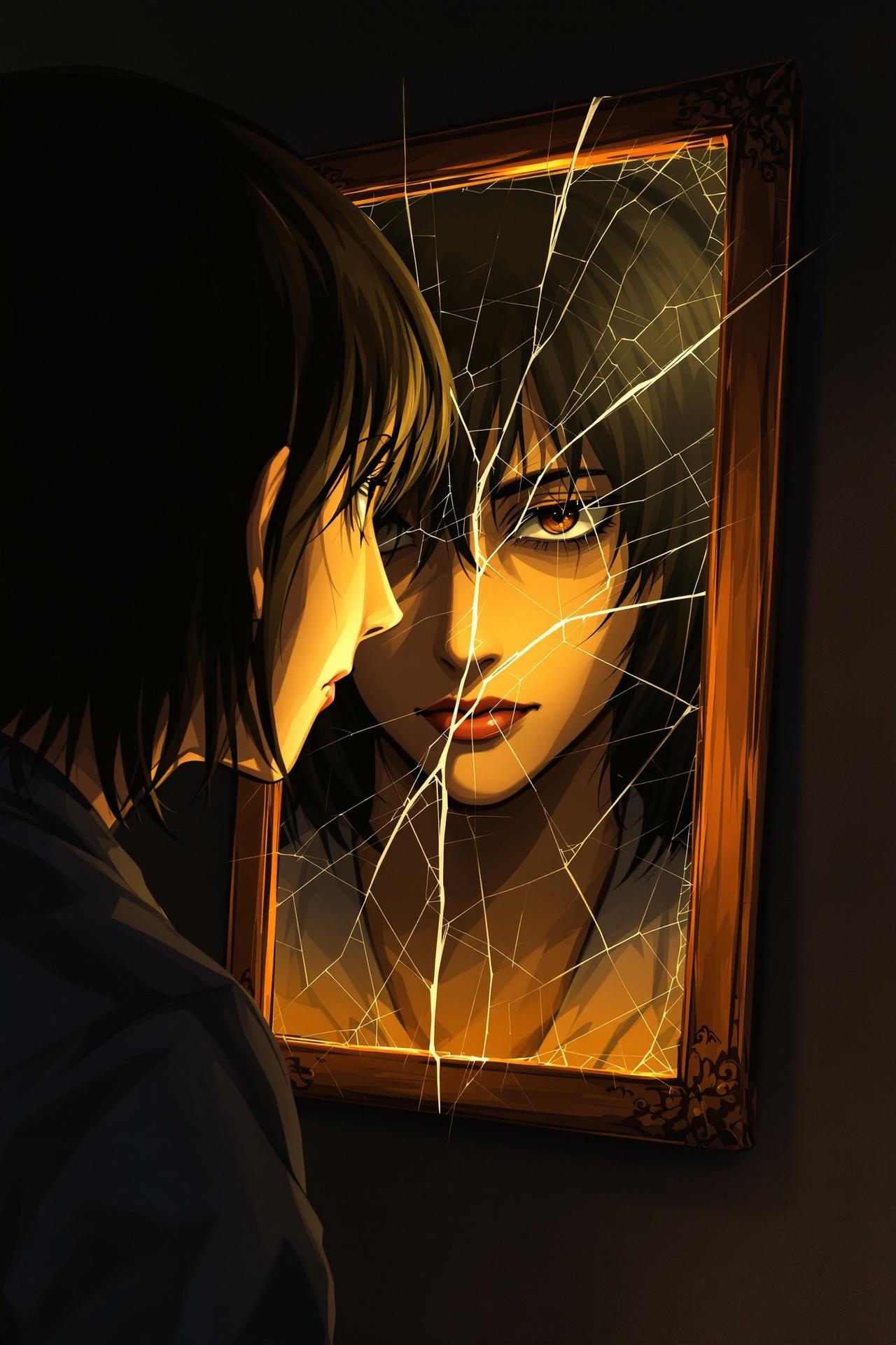 漫画免费大全悬疑动画《镜中之影》封面
